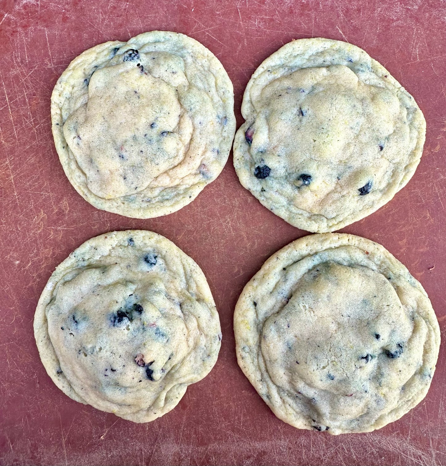 Lemon Blueberry Cookies